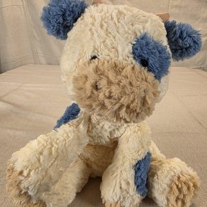 Gund Cozys Cow Plush Stuffed Animal Toy Blue Spotted 12 Inch