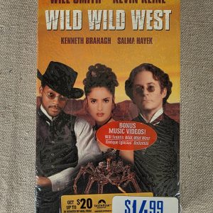 Wild Wild West VHS Movie 1999 Will Smith Kevin Kline Salma Hayek