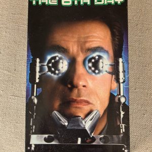 The 6th Day VHS 2000 Arnold Schwarzenegger Sci-Fi Movie