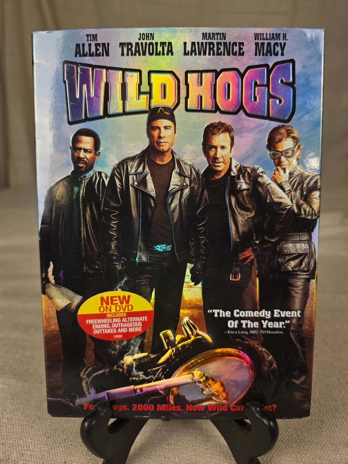 Wild Hogs DVD 2007 Comedy Tim Allen John Travolta Martin Lawrence