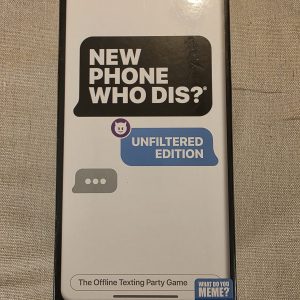 New Phone Who Dis? Unfiltered Edition Party Card Game Used