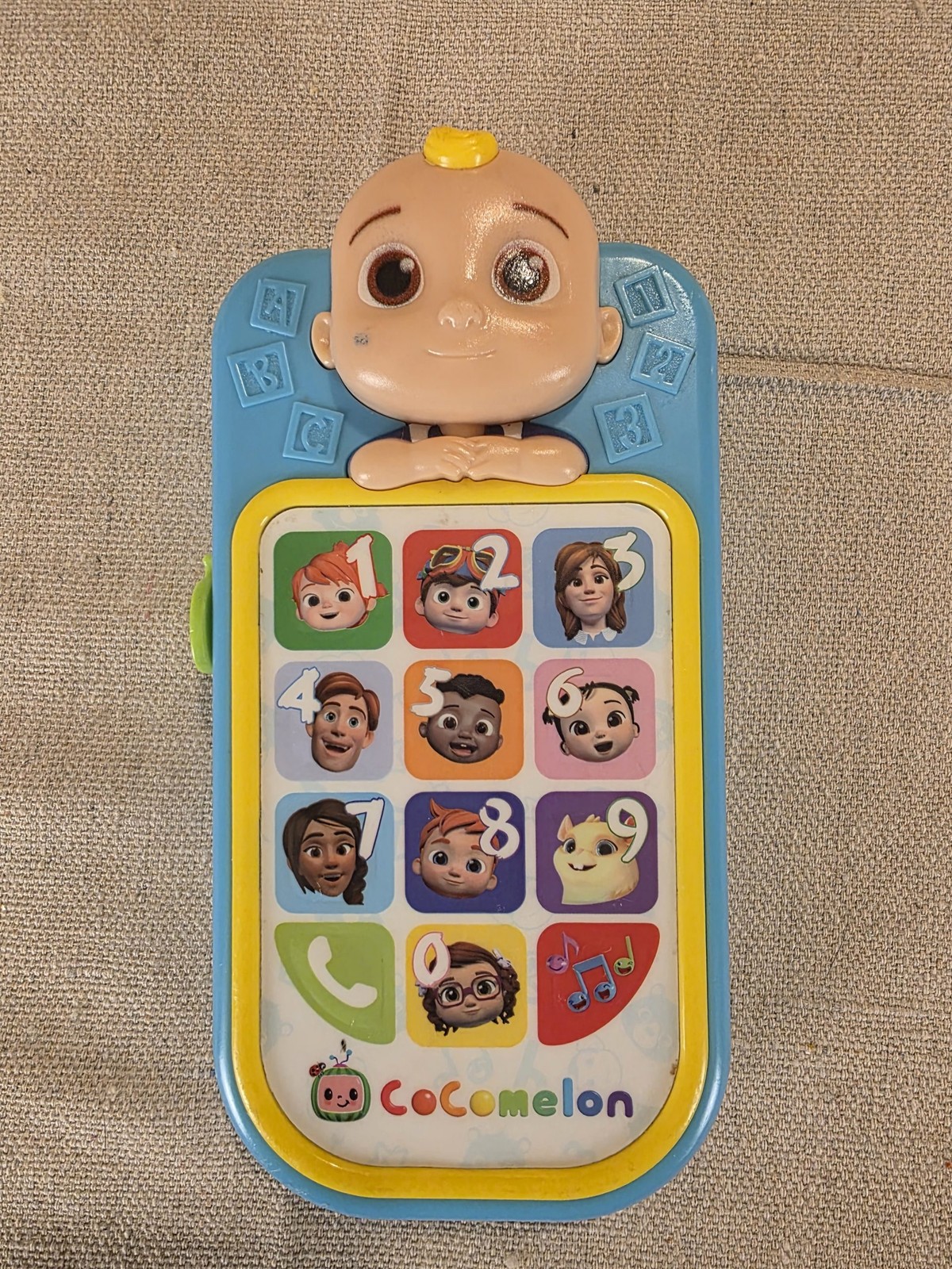 CoComelon JJ's First Learning Toy Phone Electronic Lights and Sounds