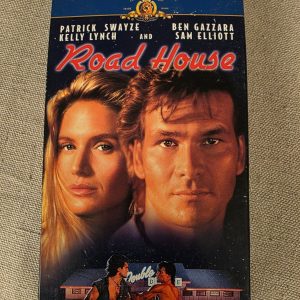 Road House VHS Tape 1989 Patrick Swayze MGM/UA Movie Time