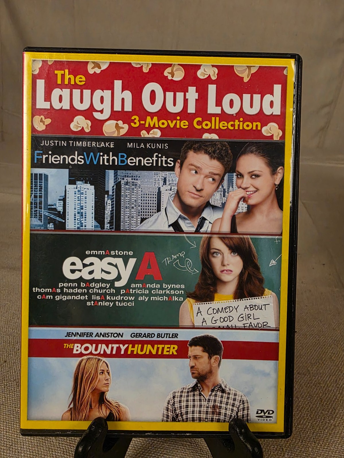 The Laugh Out Loud 3-Movie Collection DVD Friends With Benefits Easy A Bounty Hu