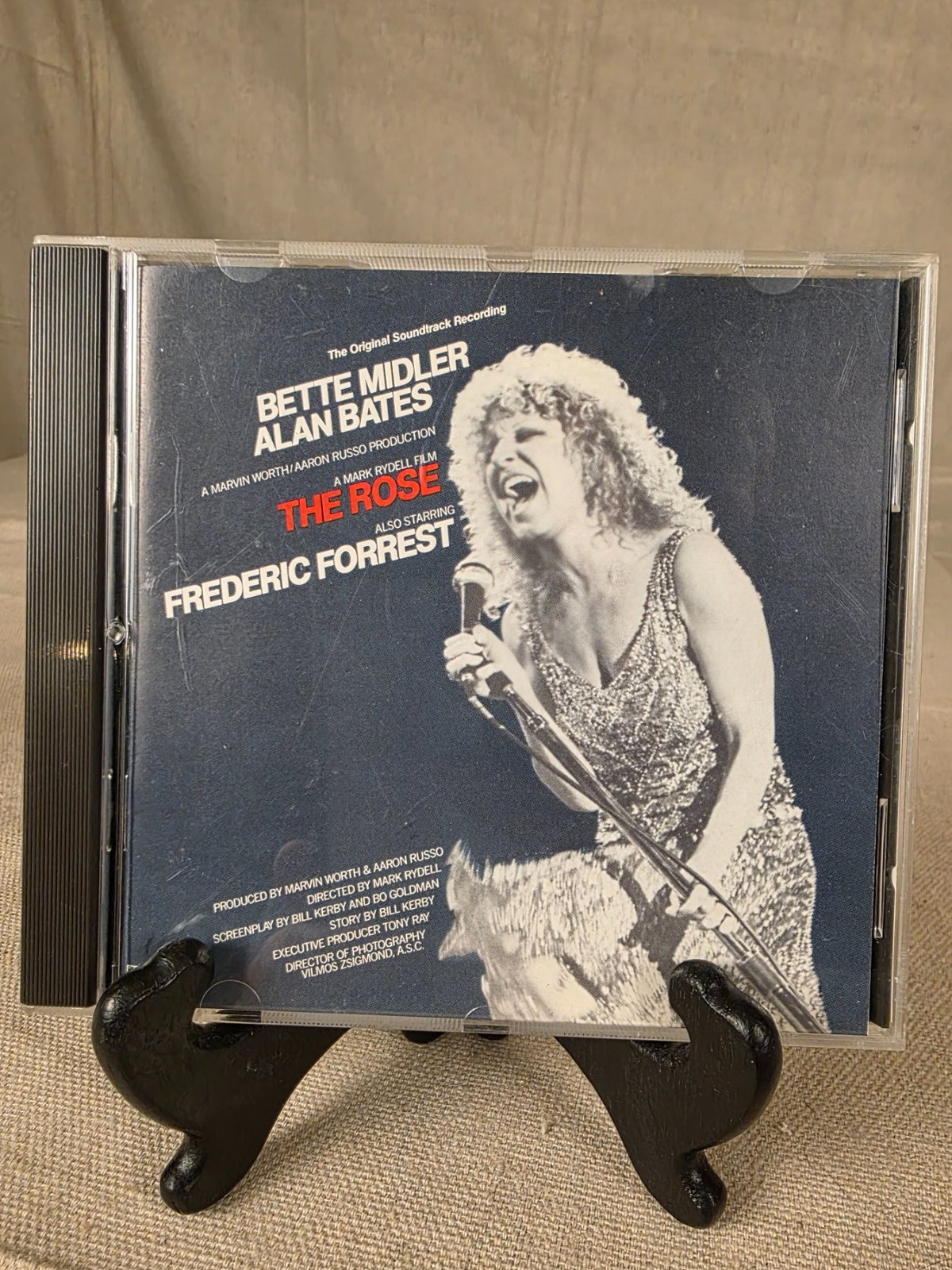 The Rose Original Soundtrack Bette Midler CD 1984 Atlantic Label