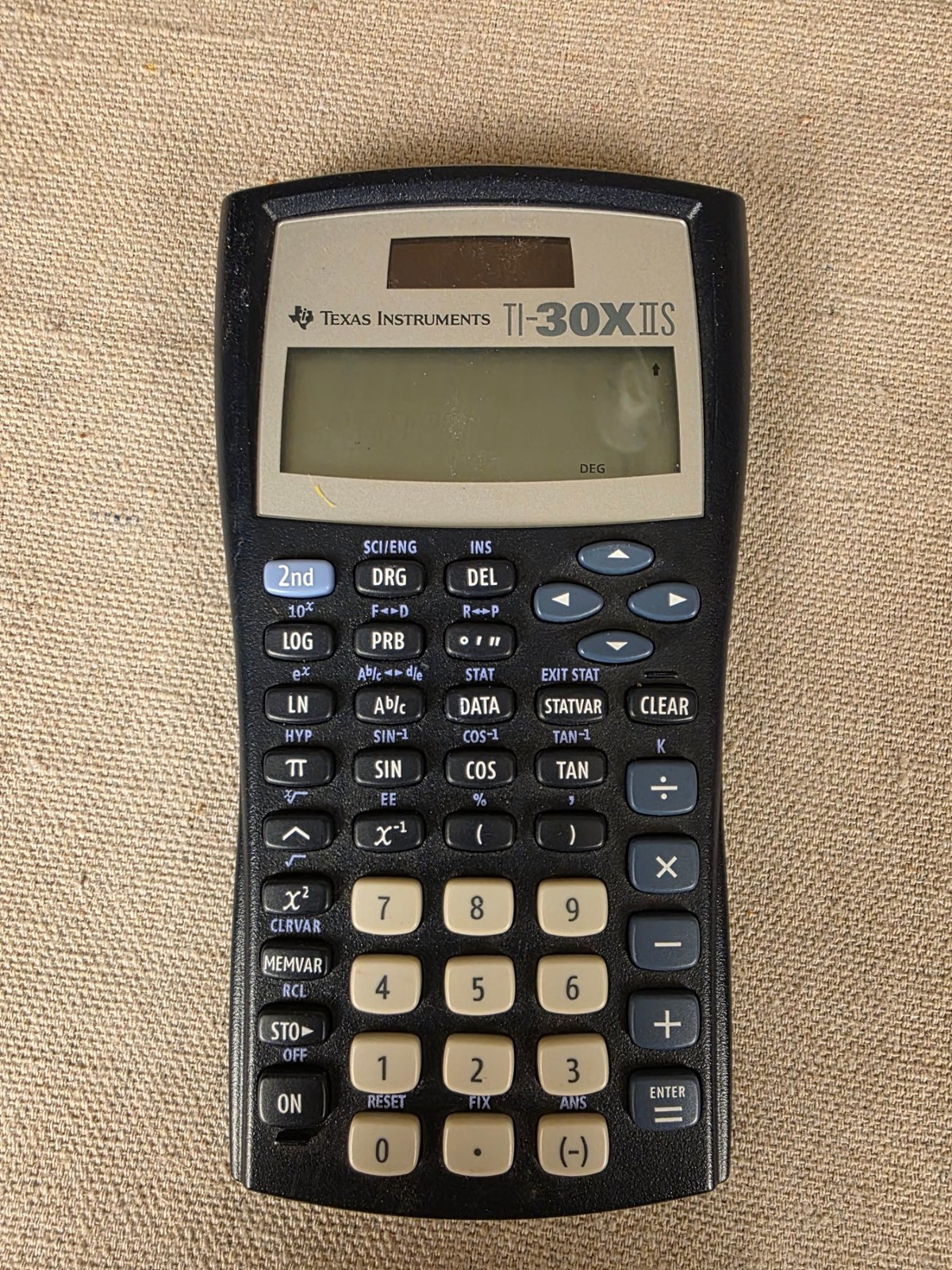 Texas Instruments TI-30X IIS Scientific Calculator Black