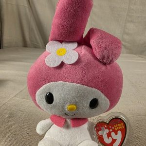TY Beanie Baby My Melody Sanrio Plush Doll 7.5 inch New