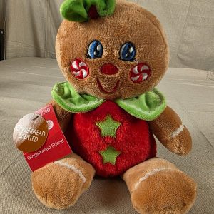 Dan Dee Gingerbread Friend Plush Toy 13 Inch Christmas Holiday Decor