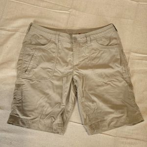 The North Face Womens Hiking Shorts Size 6 Beige Nylon Outdoor