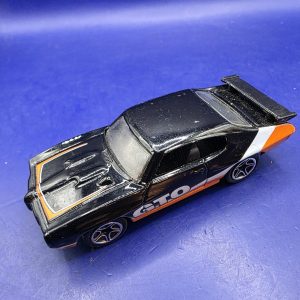 1995 Matchbox '70 Pontiac GTO Black Diecast Toy Car Used