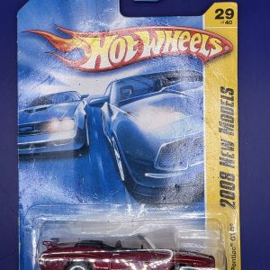 Hot Wheels 2008 New Models '70 Pontiac GTO Convertible #29/40 Red
