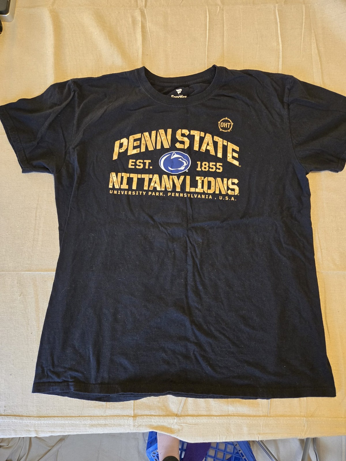 Fanatics Penn State Nittany Lions T-Shirt Men's XL Black
