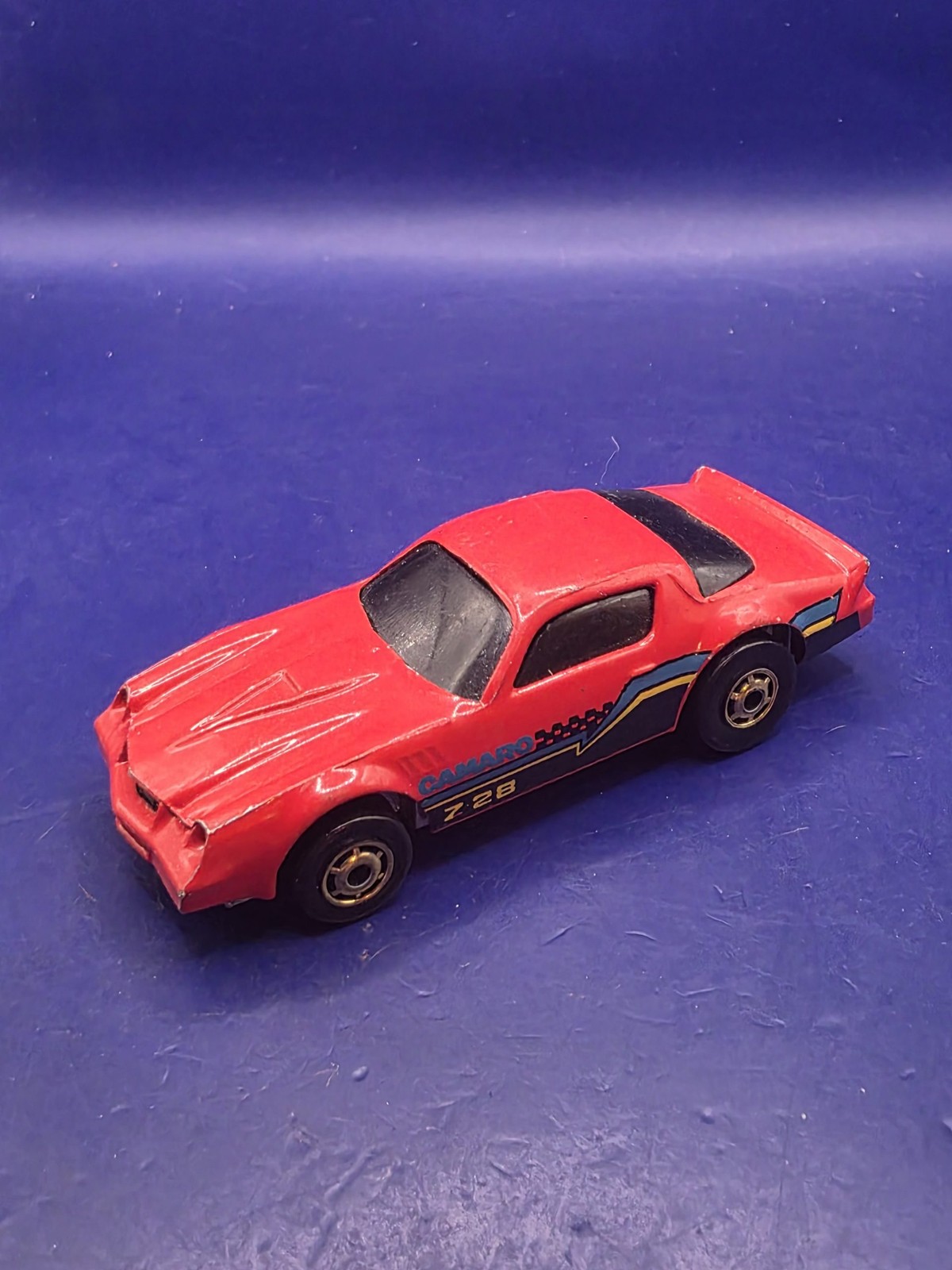 Vintage 1982 Hot Wheels Camaro Z-28 Red Diecast Toy Car Used