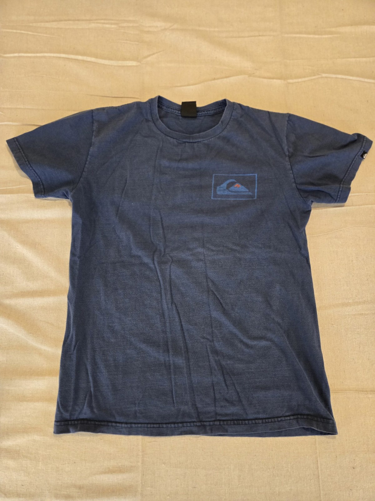 Quiksilver Graphic T-Shirt Men Blue