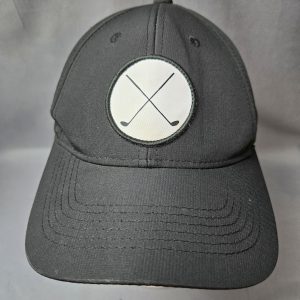 Signatures Snapback Hat Black Adjustable Golf Clubs Logo Baseball Cap