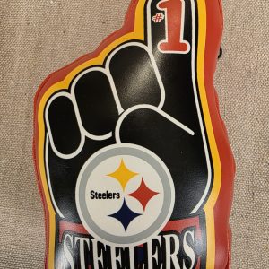 Good Stuff Pittsburgh Steelers #1 Fan Plush Foam Finger Used