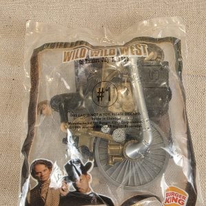 1999 Burger King Wild Wild West #1 Friction Cycle Toy NEW Sealed