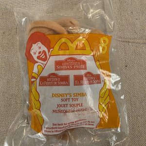 1998 McDonald's Lion King II Simba Soft Toy #8 Vintage New