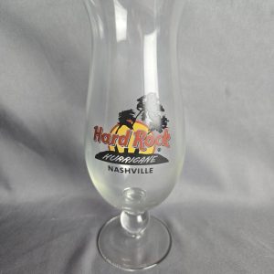 HARD ROCK CAFE Hurricane Glass Nashville 9.25"
