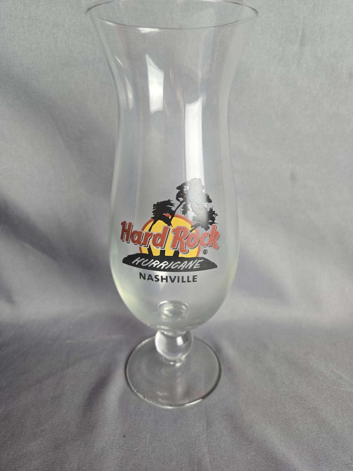 HARD ROCK CAFE Hurricane Glass Nashville 9.25"