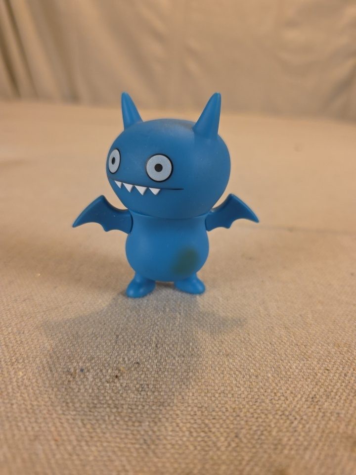 Ugly Doll Ice Bat Blue Vinyl Figure 3" Used