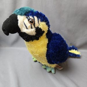 Aurora 10” Colorful Realistic Parrot Bird Plush Stuffed Animal