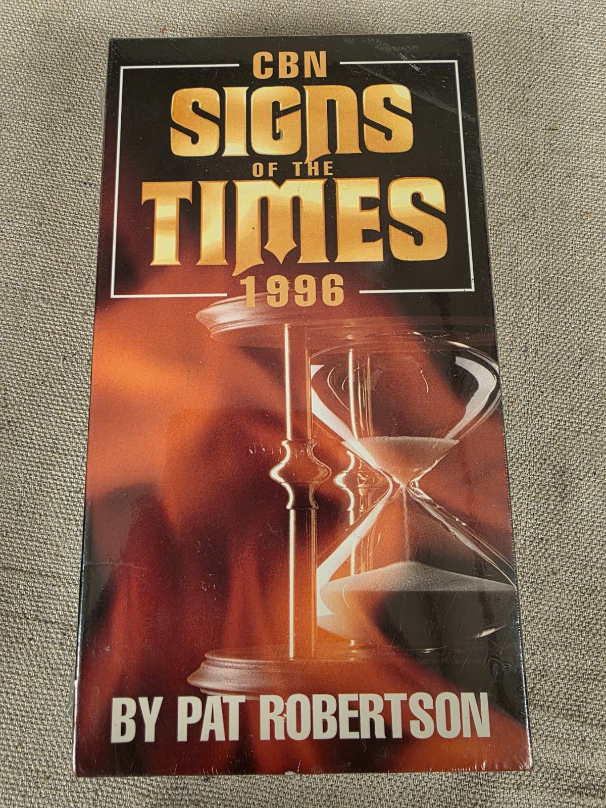 CBN Signs of the Times 1996 VHS Tape by Pat Robertson New