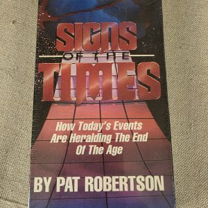 Signs of the Times VHS Tape by Pat Robertson 1994 NEW