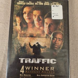 Traffic DVD 4 Academy Awards Michael Douglas Don Cheadle Crime Drama