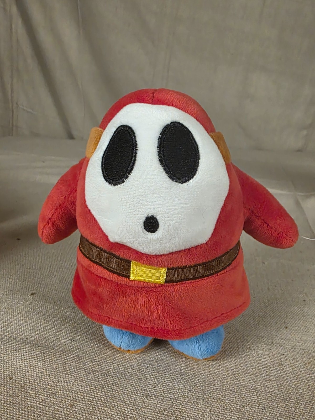 Super Mario Bros Shy Guy Plush Toy 6 inch Red Blue Soft Stuffed Doll