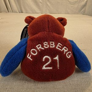 Salvino's Bamm Beanos Peter Forsberg #21 Plush Bear 1999 New with Tags