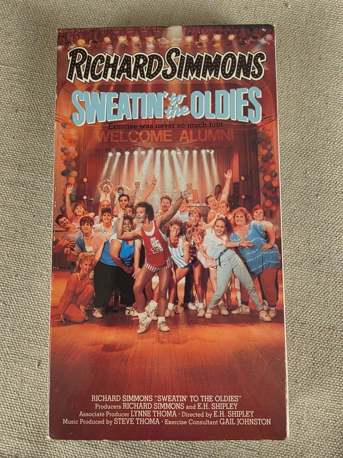 Richard Simmons Sweatin' to the Oldies Vintage 1988 VHS Tape