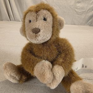 GUND Plush Monkey Stuffed Animal Brown Soft Toy New with Tags