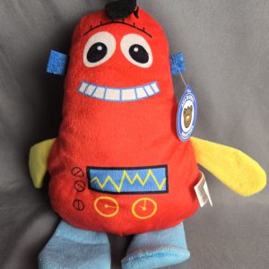 A&A Global Stuffed Robot Plush Red