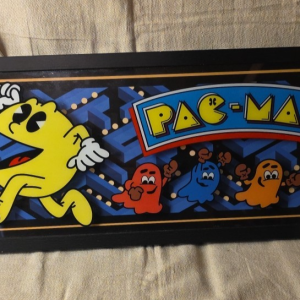Pac-Man Wall Decor Picture Frame Game Room Interior