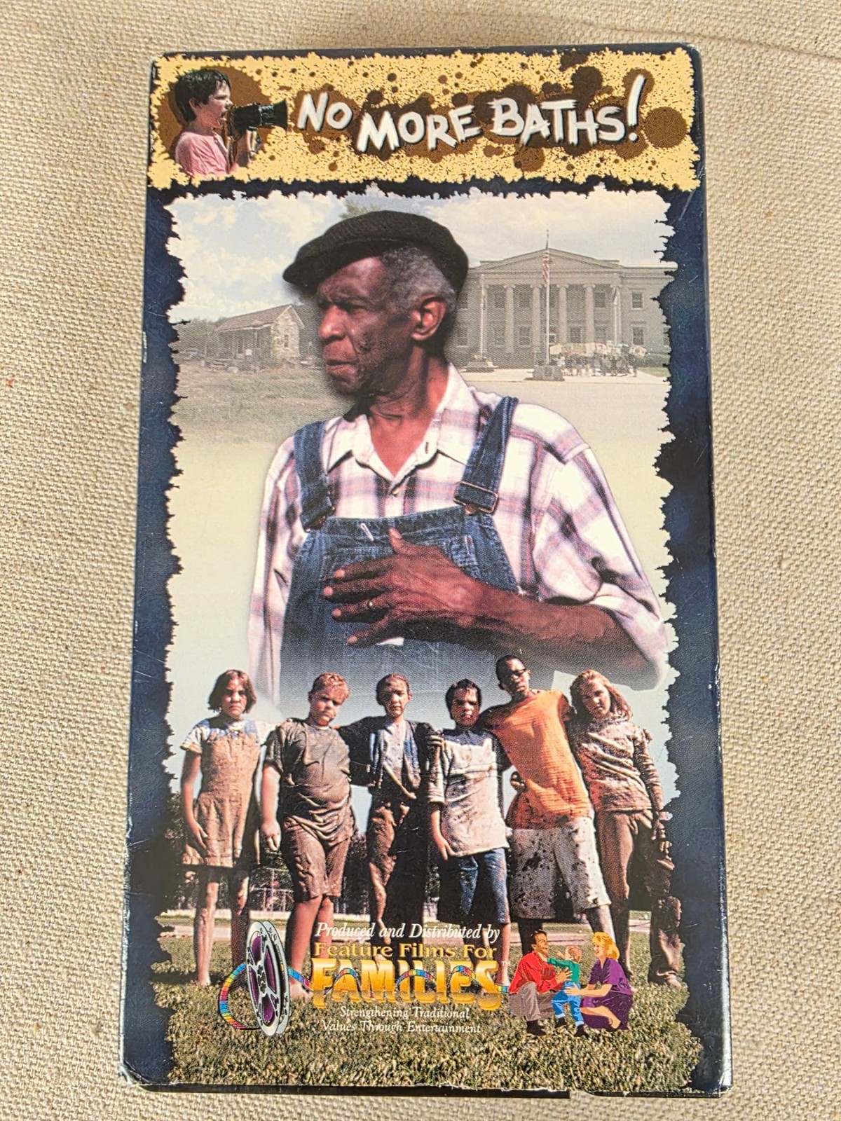 No More Baths! VHS Tape 1997 Feature Films For Families