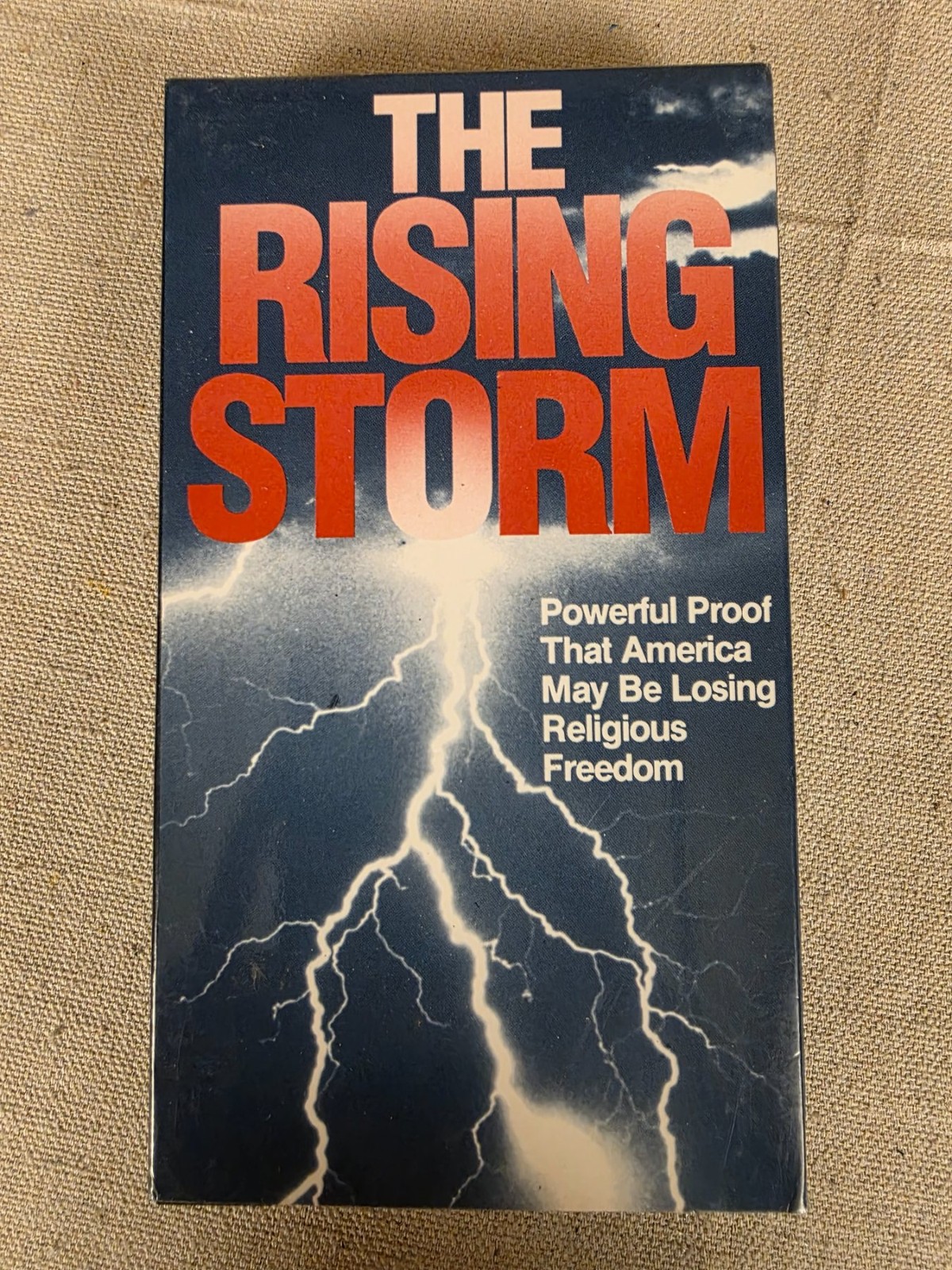 The Rising Storm VHS 1990 Religious Freedom Pat Robertson CBN