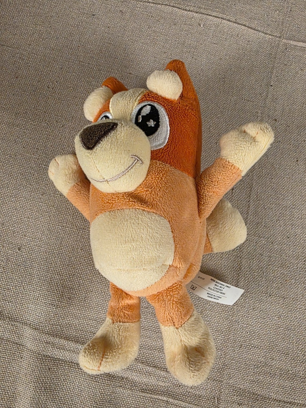 Bluey Bingo Plush Stuffed Animal 7 Inch Orange Beige Moose Toys