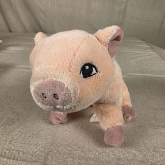 Compendium Pink Pig Plush Stuffed Animal Toy 8"