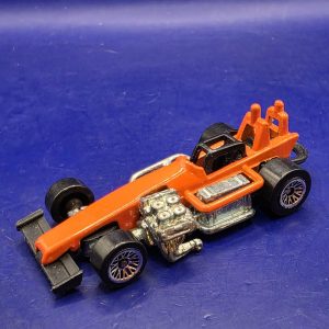 Vintage 1997 Hot Wheels Super Modified Orange Diecast Race Car