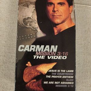 Carman Mission 3:16 The Video VHS Christian Music Concert 1998