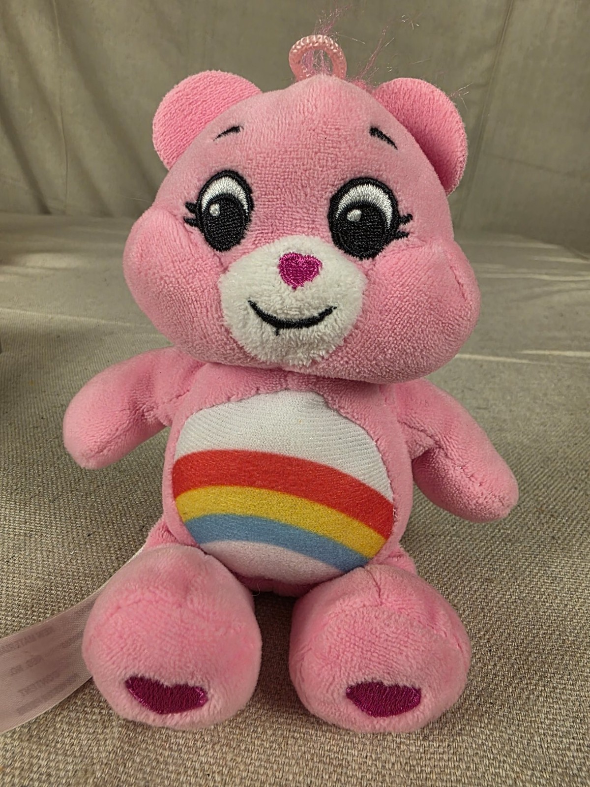 Care Bears Unlock the Magic Pink Cheer Bear Plush Toy 7 Inch