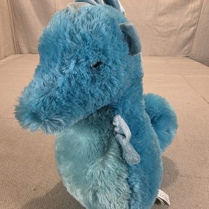 Aurora Destination Nation Blue Seahorse Plush Stuffed Animal