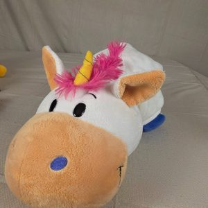 Flip A Zoo Imogen Dragon & Persephone Unicorn Plush Stuffed Animal Toy