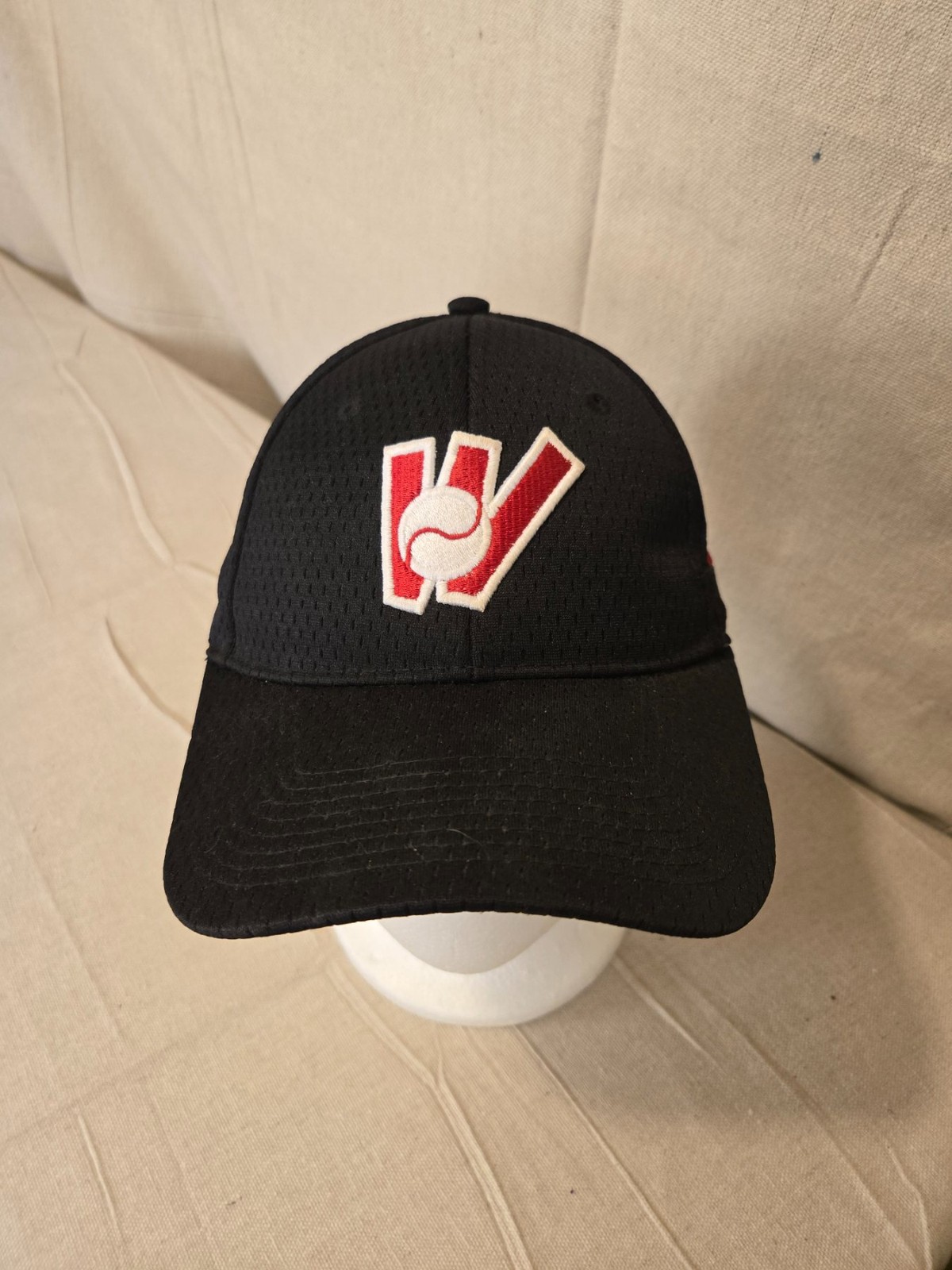 Pacific Headwear Black Baseball Cap 20th Anniversary Adjustable Hat