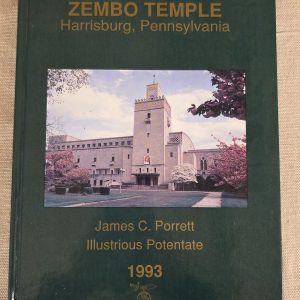 Zembo Temple Harrisburg Pennsylvania 1993 Hardback Book Vintage