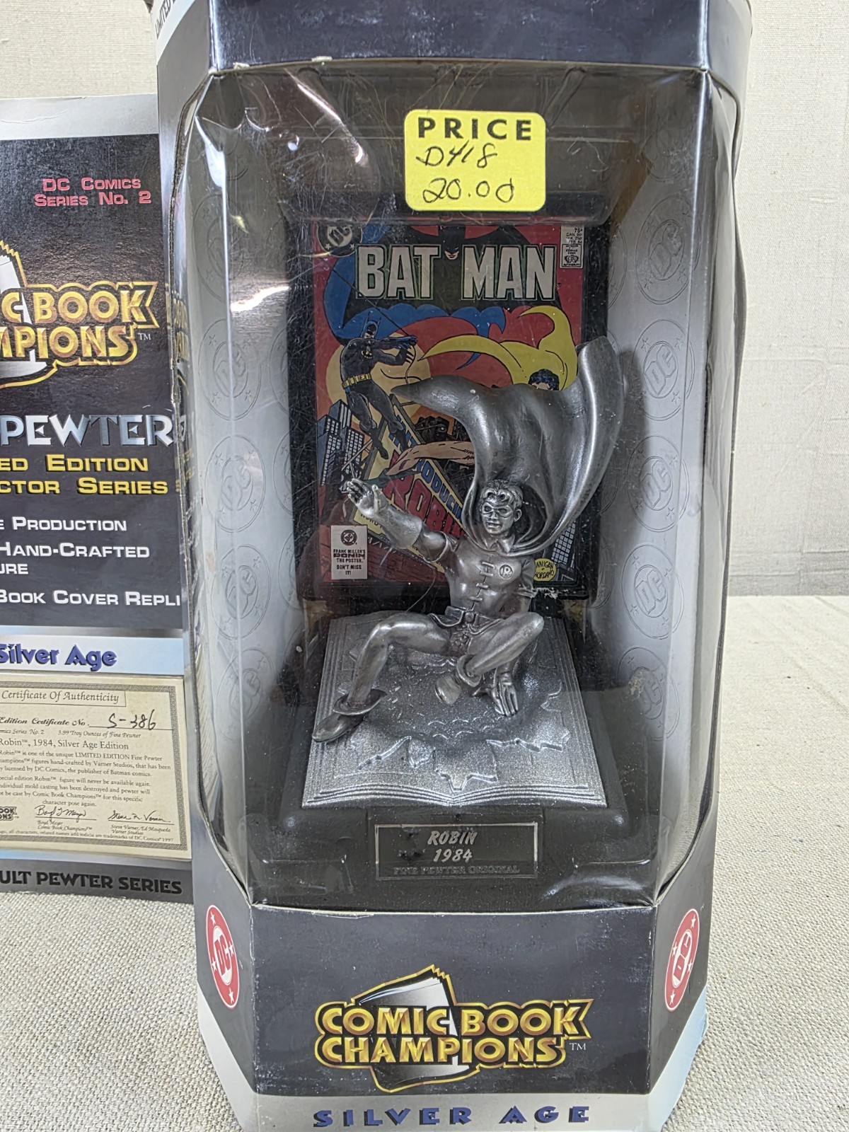 DC Comic Book Champions Ltd. Ed. Collector Series #2: Silver Age Robin