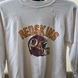Vintage Washington Redskins Sweatshirt Mens Large Logo 7 Pullover USA Made 90s
