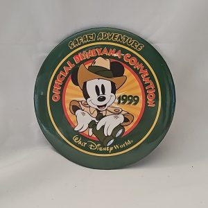 1999 Disneyana Convention Walt Disney World Mickey Pin Back Button
