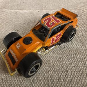 Vintage 1987 Matchbox Modified Racer #12 Orange Goodyear 1:55 Diecast
